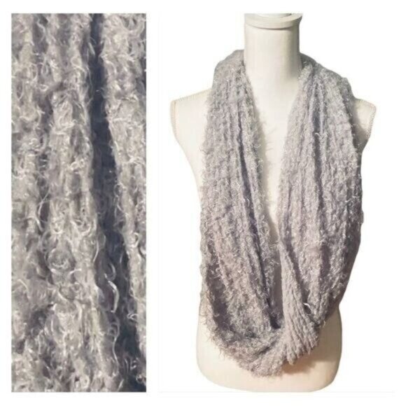 Apt. 9 Infinity Scarf Wrap Eyelash Texture Feminine Fairy Art to Wear Ro… - Picture 1 of 10